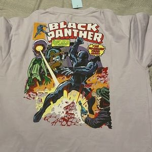 Black Panther Tee over size  Marvel XS